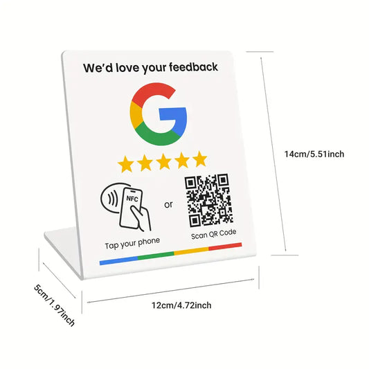 Google Review Stands