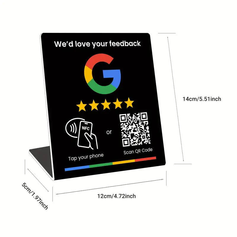 Google Review Stands