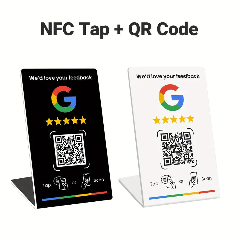 Google Review Stands
