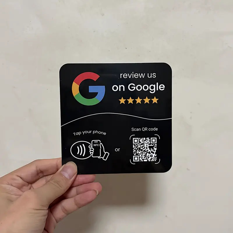 Google Review Plaque