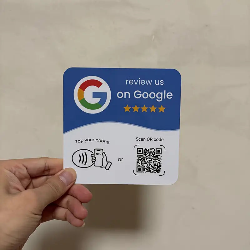 Google Review Plaque