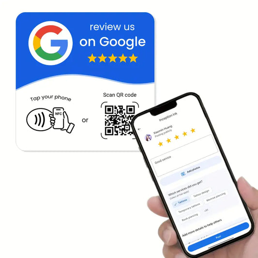 Google Review Plaque