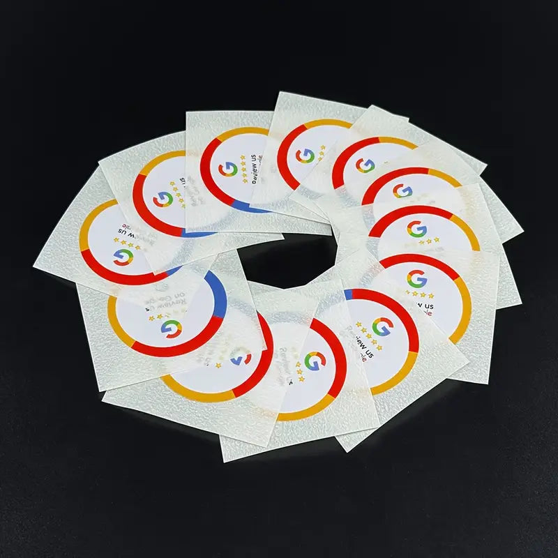 Google Review Stickers