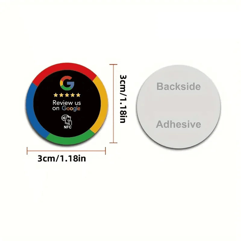 Google Review Stickers