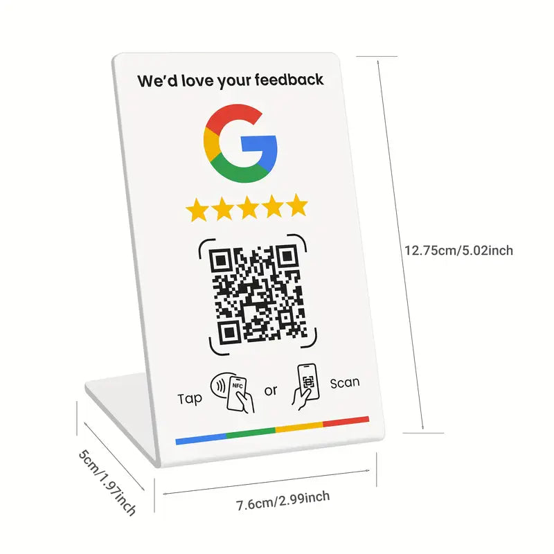 Google Review Stands