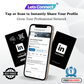 LinkedIn Business Card with NFC & QR Code | Tap to Leave Feedback Instantly