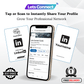LinkedIn Business Card with NFC & QR Code | Tap to Leave Feedback Instantly