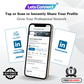 LinkedIn Business Card with NFC & QR Code | Tap to Leave Feedback Instantly