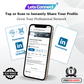 LinkedIn Business Card with NFC & QR Code | Tap to Leave Feedback Instantly
