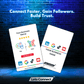 Multi Review Card with NFC QR Code