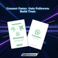Whatsapp Business Card with NFC QR Code