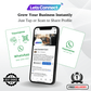 Whatsapp Business Card with NFC QR Code