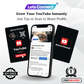Youtube Business Card with NFC QR Code