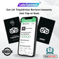 Tripadvisor Review Card with NFC & QR Code | Tap to Leave Feedback Instantly