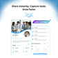 Tap Business Card With NFC & QR Code Smart Digital Card Custom Contact Card