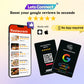 Google Review Card with NFC & QR Code | Tap to Leave a Review Instantly
