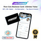 Online Business Card With NFC & QR Code Custom Smart Tap & Scan Contact Card