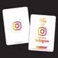 Instagram Business Card with NFC & QR Code | Tap to Connect & Share Profile